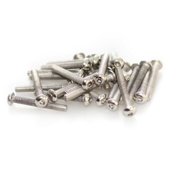 Socket Cap Screw M4*30 Button Head - 25 Pack