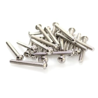 Socket Cap Screw M4*35 Button Head - 25 Pack