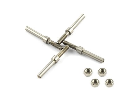 Threaded Shaft 4x39mm - 4 Pack