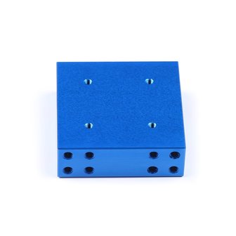 Slider With Copper Sleeve Blue - 48x48x16 mm