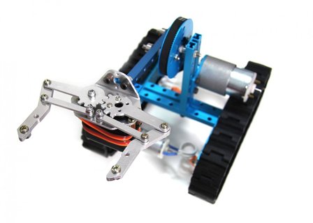 Advanced Robot Kit zonder Elektronica - Blauw