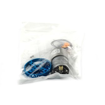 37mm DC Robot Motor Pack - Blauw