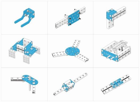 Bracket Robot Pack - Blauw