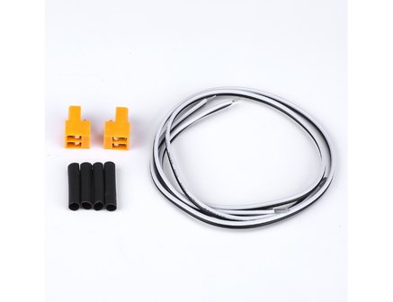 Versatile Cable with Stripped Ends - 35cm, 22AWG (Pair)