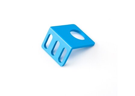 &phi;10 Cylinder Bracket L1 - Blue