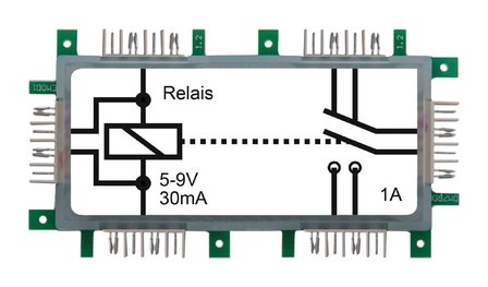 Brick&#039;R&#039;Knowledge 2x1 Relay 8-9V 2xUM