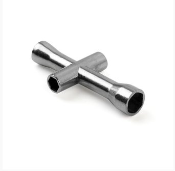 Small Fourway Socket Wrench (Single in Pack))