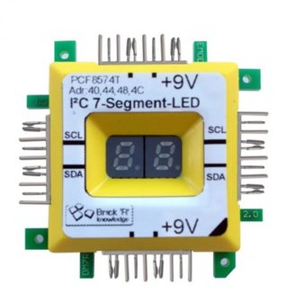 Brick&#039;R&#039;knowledge 7 Segment Display PCF8574