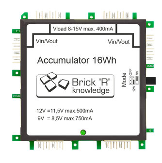 Brick&#039;R&#039;knowledge Accu Brick 9V/12V