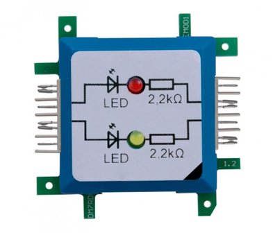 Brick&#039;R&#039;knowledge Dubbele LED rood/geel