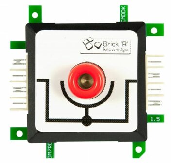 Brick&#039;R&#039;knowledge Meetadapter 4mm Inline rood