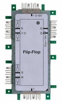 Brick&#039;R&#039;knowledge Logic D Flip-Flop 2x1