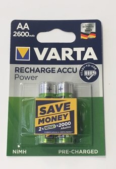 VARTA 2xAA Rechargeable