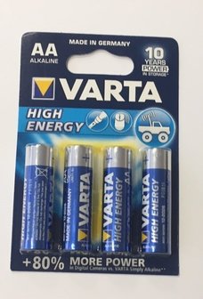 VARTA High Energy 4xAA