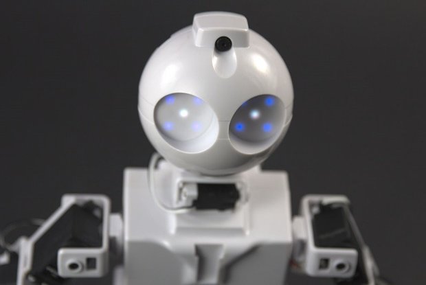 Humanoid head with camera & RGB eyes