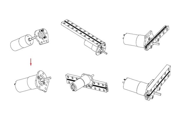 DC Motor - 25mm - 6V - 650RPM