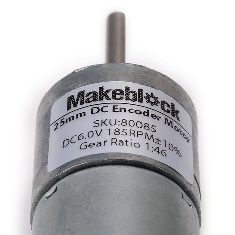 DC Encoder Motor - 25 6V/185RPM