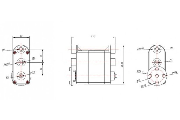 Digitale Servo MEDS15 - 16,5kg/cm - 6V