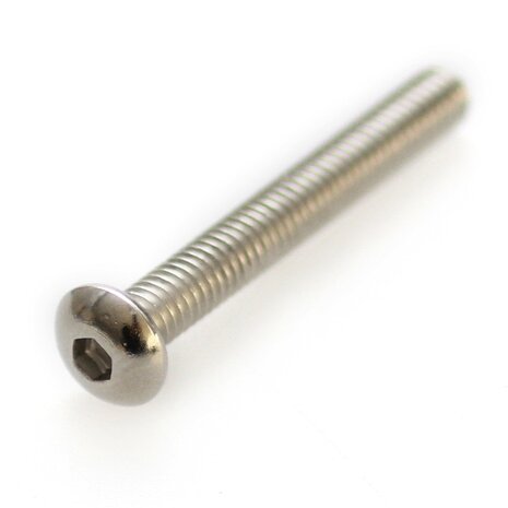 Socket Cap Screw M4*30 Button Head - 25 Pack