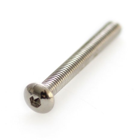 Socket Cap Screw M4*35 Button Head - 25 Pack