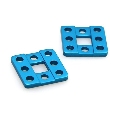 Belt Connector - Blue - Pair