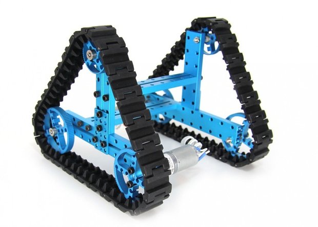 Advanced Robot Kit zonder Elektronica - Blauw