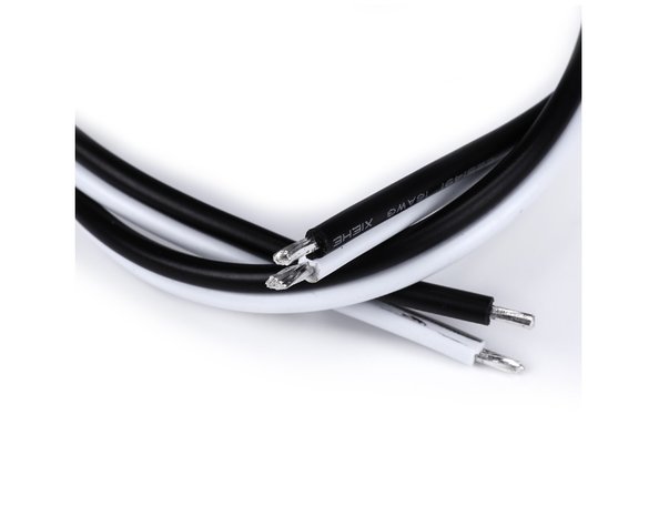 Versatile Cable with Stripped Ends - 50cm, 16AWG