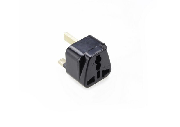 Universal Plug Adapter for UK, Hong Kong, Singapore & more(Type G)