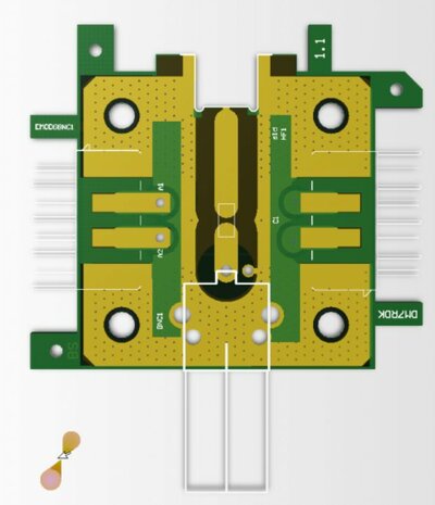 Brick'R'knowledge PCB GHz EMODGBNC1