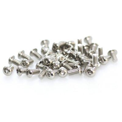 Socket Cap Screw M4*8 Button Head - 50 Pack