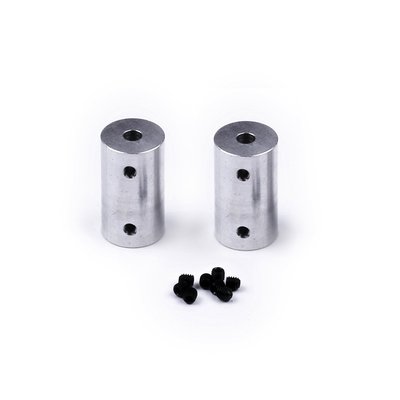 Solid Coupling 4x6mm - Pair