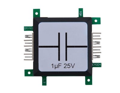 Brick'R'knowledge Condensator 1µF 25V