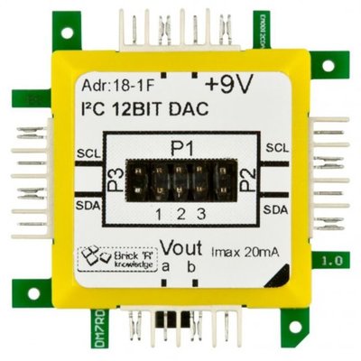 Brick'R'knowledge I2C DA Converter