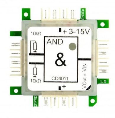 Brick'R'knowledge Logic AND CD4011