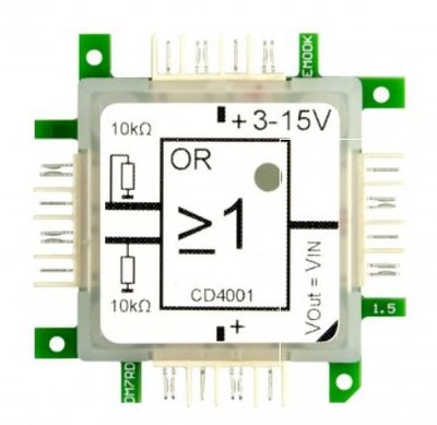 Brick'R'knowledge Logic OR CD4001