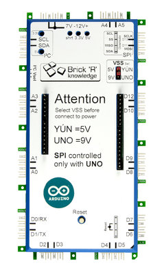 Brick'R'knowledge Arduino for UNO and YUN