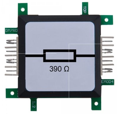 Brick'R'knowledge Resistor 390 Ohm