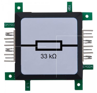 Brick'R'knowledge Resistor 33kOhm