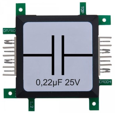 Brick'R'knowledge Condensator 0.22µF 25V