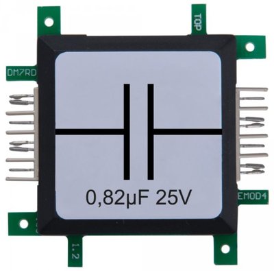 Brick'R'knowledge Condensator 0.82µF 25V