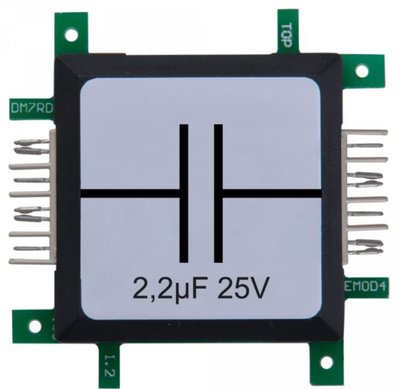 Brick'R'knowledge Condensator 2.2µF 25V