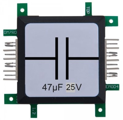 Brick'R'knowledge Condensator 47µF 25V